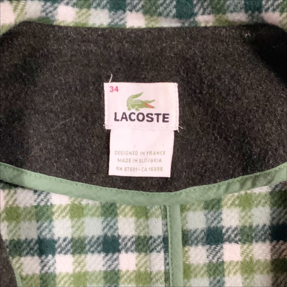 VINTAGE CHILD LACROSSE WINTER COAT,  EURO SIZE 34 , CHECK MEASUREMENTS - Picture 5 of 8